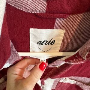 Aerie flannel.